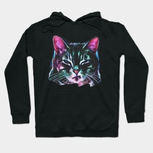 angry cat Hoodie